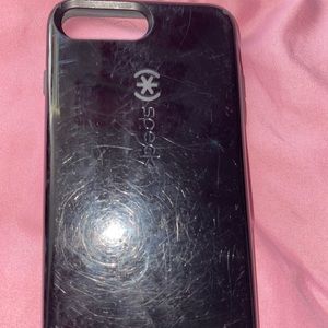 All black Speck Iphone 8 plus phone case!